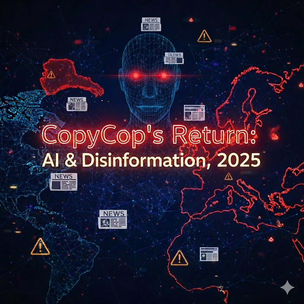 AI-Driven Fake News Floods the Web” or “CopyCop’s Return: AI & Disinformation, 2025 - Governance Risk & Compliance Hub