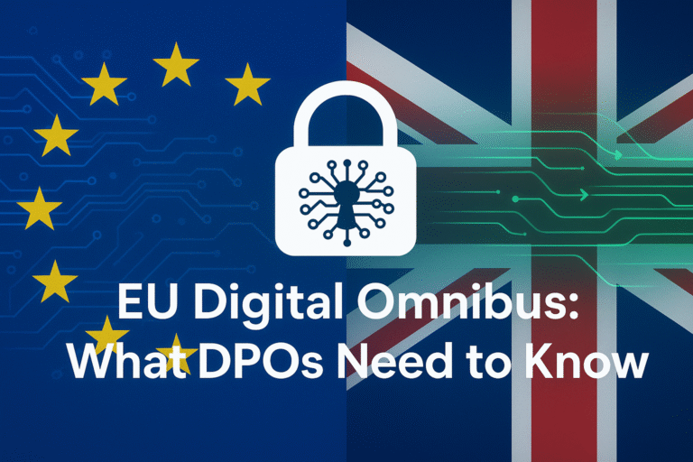 EU Digital Omnibus - What DPOs need to know.