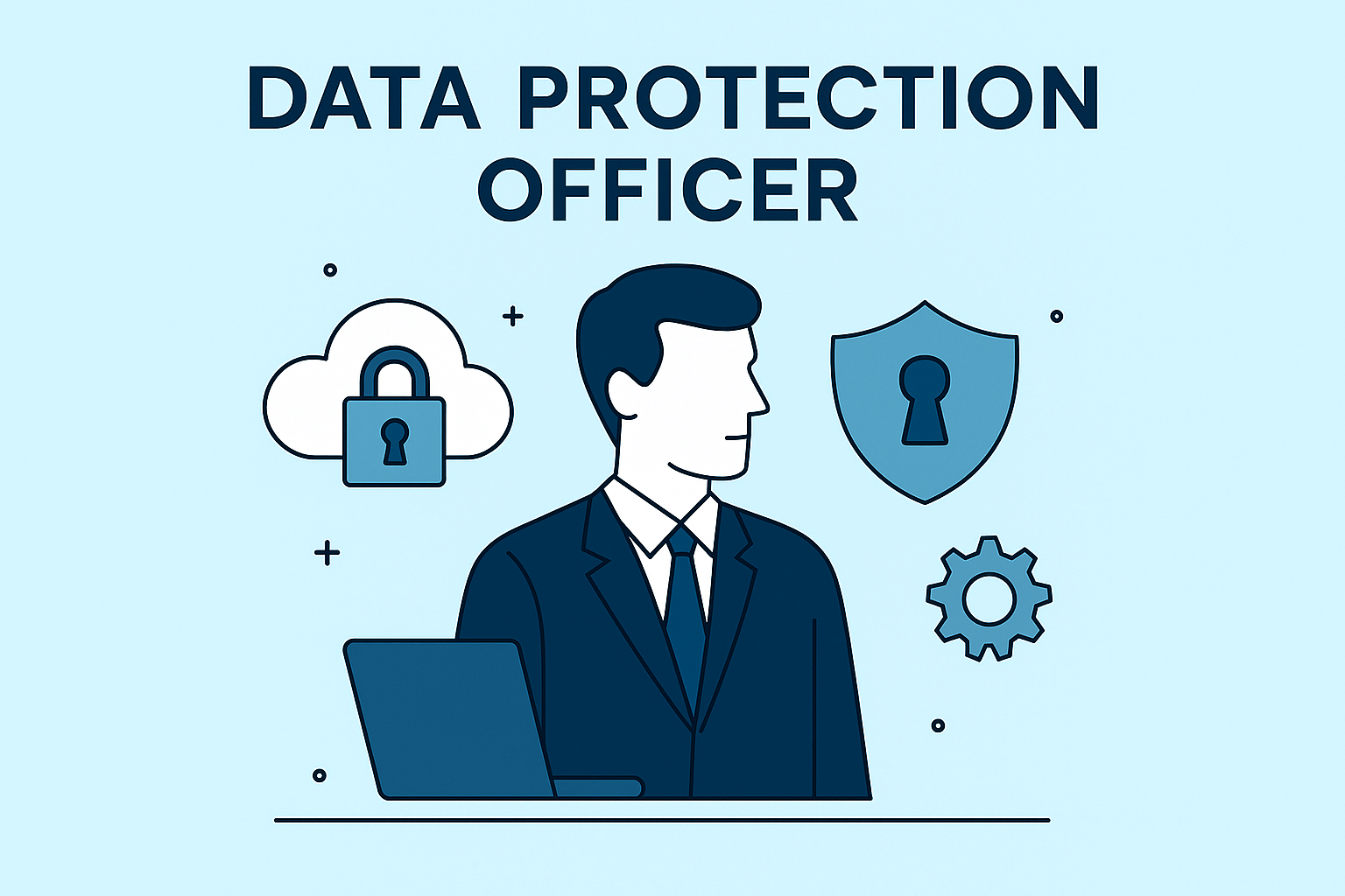 An infographic showing the words "Data Protection Officer".