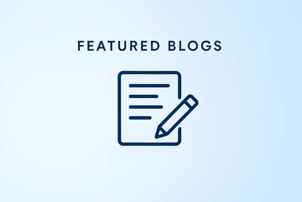 Featured Blogs.